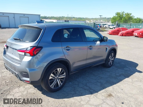 2020 Mitsubishi Outlander ES with VIN JA4AR3AU6LU023903, listed as a IAAI auction lot 42119844 with 80,387 mi miles and . Bid and sale history available at DreamBid. Image 4.