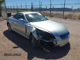 2002 Lexus SC 430 z VIN JTHFN48Y520012854, wystawiony jako IAAI lot #40255538 z przebiegiem 109 360 mil mil oraz . Historia ofert i sprzedaży dostępna na DreamBid. Obrazek 1.