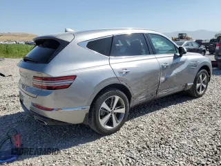 2023 Genesis GV80 with VIN KMUHBDSB0PU122540, listed as a Copart auction lot 60900355 with 11,892 mi miles and Salvage title. Bid and sale history available at DreamBid. Image 3.