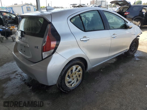 2016 Toyota Prius One with VIN JTDKDTB3XG1117837, listed as a Copart auction lot 50066185 with 101,074 mi miles and Salvage Title. Bid and sale history available at DreamBid. Image 3.