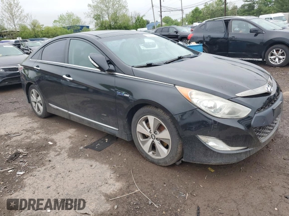 2012 Hyundai Sonata Hybrid with VIN KMHEC4A4XCA031479, listed as a Copart auction lot 55729195 with 175,054 mi miles and Clean Title. Bid and sale history available at DreamBid. Image 4.