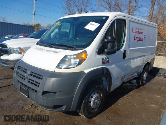 2017 Ram ProMaster Cargo with VIN 3C6TRVNG7HE514346, listed as a IAAI auction lot 41480227 with 36,722 mi miles. Bid and sale history available at carsss.com. Image 17.