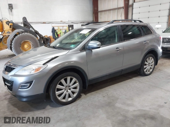 2010 Mazda CX-9 Touring with VIN JM3TB3MVXA0216459, listed as a IAAI auction lot 42228913 with 183,259 mi miles and . Bid and sale history available at carsss.com. Image 2.