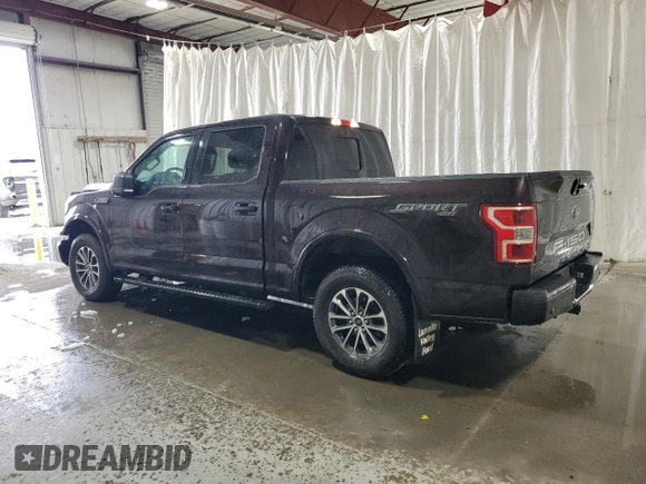 2018 Ford F-150 XL with VIN 1FTEW1EP0JFD65793, listed as a Copart auction lot 45498705 with 86,022 mi miles and Salvage Title. Bid and sale history available at carsss.com. Image 2.