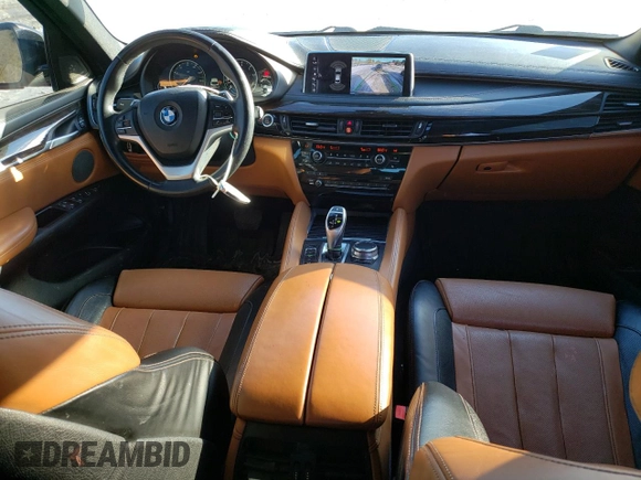 2017 BMW X6 xDrive35i with VIN 5UXKU2C30H0X47588, listed as a Copart auction lot 44593965 with 113,385 mi miles and Salvage Title. Bid and sale history available at carsss.com. Image 8.