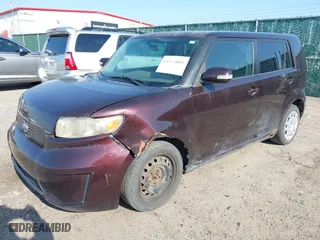 2008 Scion xB with VIN JTLKE50E581025201, listed as a IAAI auction lot 41973801 with 261,507 mi miles. Bid and sale history available at carsss.com. Image 2.