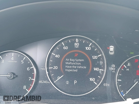 2021 Mazda 3 Preferred with VIN JM1BPBCL4M1340550, listed as a IAAI auction lot 42084363 with 46,240 mi miles and . Bid and sale history available at DreamBid. Image 7.