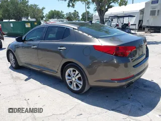 2013 Kia Optima EX with VIN 5XXGN4A78DG220462, listed as a IAAI auction lot 42158221 with 152,637 mi miles and . Bid and sale history available at DreamBid. Image 3.