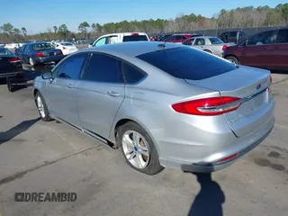 2018 Ford Fusion SE with VIN 3FA6P0HD1JR227721, listed as a IAAI auction lot 41587967 with 180,084 mi miles. Bid and sale history available at carsss.com. Image 3.