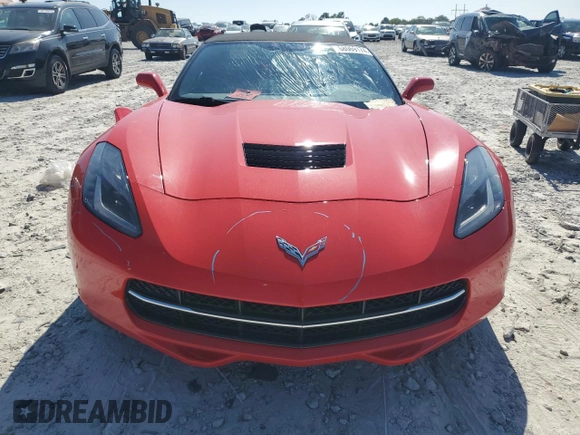 2016 Chevrolet Corvette 1LT with VIN 1G1YB3D70G5116617, listed as a Copart auction lot 68069174 with 70,817 mi miles and Salvage Title. Bid and sale history available at carsss.com. Image 5.