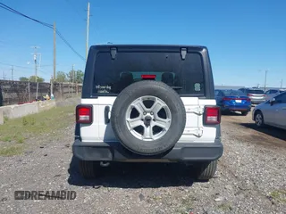 2022 Jeep Wrangler Unlimited Sport S with VIN 1C4HJXDG5NW254016, listed as a IAAI auction lot 42214730 with 42,003 mi miles and . Bid and sale history available at DreamBid. Image 17.