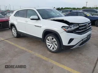 2021 Volkswagen Atlas SE with VIN 1V2JE2CA4MC232349, listed as a IAAI auction lot 42315381 with 32,755 mi miles and . Bid and sale history available at DreamBid. Image 1.