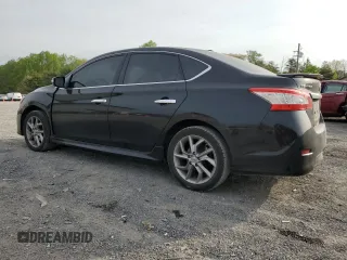 2015 Nissan Sentra SR with VIN 3N1AB7AP5FY338580, listed as a Copart auction lot 54394905 with 125,120 mi miles and Salvage Title. Bid and sale history available at DreamBid. Image 2.