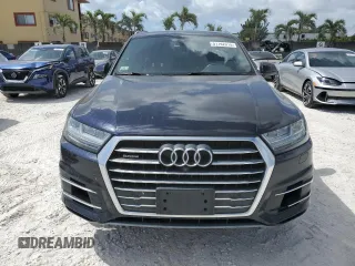 2017 Audi Q7 Premium Plus with VIN WA1LAAF71HD012886, listed as a Copart auction lot 51762015 with 123,485 mi miles and Salvage Title. Bid and sale history available at DreamBid. Image 5.