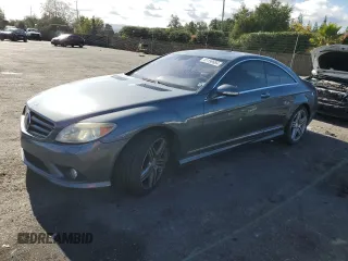 2008 Mercedes-Benz CL-Class V8 with VIN WDDEJ71X18A016095, listed as a Copart auction lot 81159684 with 156,648 mi miles and Salvage Title. Bid and sale history available at carsss.com. Image 1.