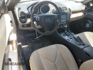 2008 Mercedes-Benz SLK 350 with VIN WDBWK56F88F183023, listed as a Copart auction lot 61228454 with 97,417 mi miles and Salvage title. Bid and sale history available at DreamBid. Image 8.