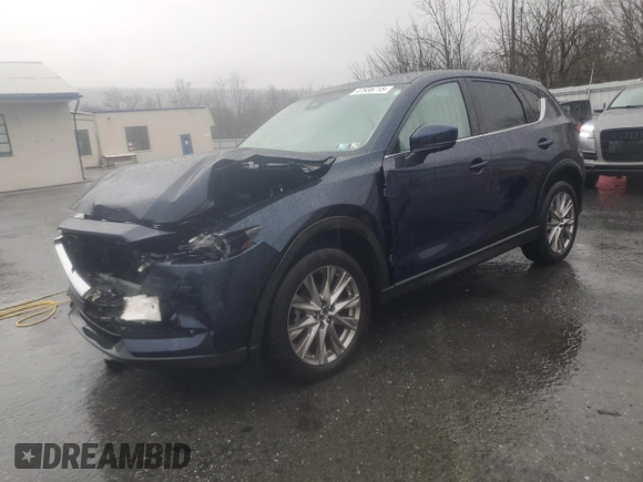 2019 Mazda CX-5 Grand Touring with VIN JM3KFBDM1K0676645, listed as a Copart auction lot 47938715 with 62,106 mi miles and Salvage Title. Bid and sale history available at carsss.com. Image 1.