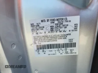 2011 Ford F-150 XL with VIN 1FTFX1EF2BFD36502, listed as a Copart auction lot 60260345 with 174,390 mi miles and Salvage title. Bid and sale history available at DreamBid. Image 12.