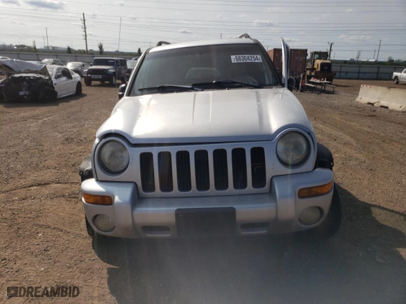 2003 Jeep Liberty Limited with VIN 1J4GL58K23W684523, listed as a Copart auction lot 68304254 with 0 mi miles and Salvage Title. Bid and sale history available at carsss.com. Image 5.