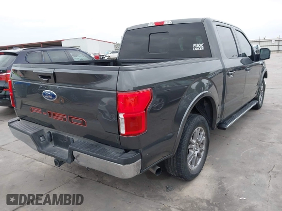 2020 Ford F-150 XL with VIN 1FTEW1C50LKE93690, listed as a IAAI auction lot 42075198 with 51,261 mi miles and . Bid and sale history available at DreamBid. Image 4.