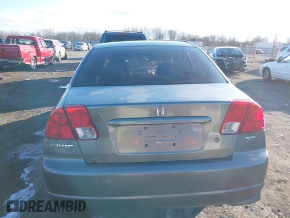 2004 Honda Civic EX with VIN 2HGES26804H624604, listed as a IAAI auction lot 41288262 with 294,964 mi miles. Bid and sale history available at carsss.com. Image 16.