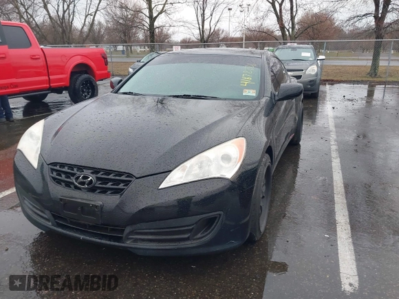 2011 Hyundai Genesis Coupe with VIN KMHHT6KD6BU056612, listed as a IAAI auction lot 41872721 with 143,137 mi miles and . Bid and sale history available at DreamBid. Image 2.