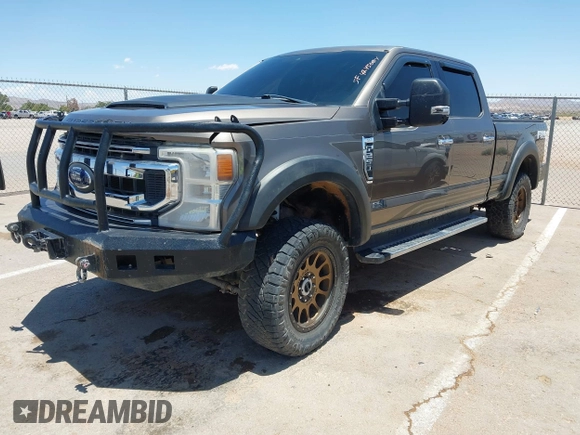 2021 Ford F-250 XL with VIN 1FT7W2B61MEC60958, listed as a IAAI auction lot 42458814 with 31,531 mi miles and . Bid and sale history available at DreamBid. Image 17.
