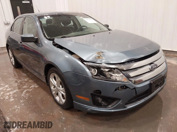 2012 Ford Fusion SE with VIN 3FAHP0HA8CR415136, listed as a IAAI auction lot 41923058 with 192,328 mi miles. Bid and sale history available at carsss.com. Image 6.