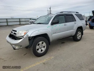 2005 Toyota 4Runner SR5 with VIN JTEBU14R550069152, listed as a Copart auction lot 47882035 with 234,081 mi miles and Salvage Title. Bid and sale history available at carsss.com. Image 1.
