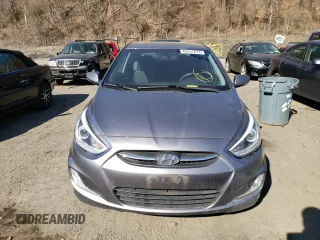 2015 Hyundai Accent Sport with VIN KMHCU5AE7FU204722, listed as a Copart auction lot 46551873 with 37,371 mi miles. Bid and sale history available at carsss.com. Image 5.