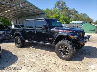 2020 Jeep Gladiator Rubicon with VIN 1C6JJTBG5LL102255, listed as a Copart auction lot 46568353 with 67,656 mi miles. Bid and sale history available at carsss.com. Image 4.