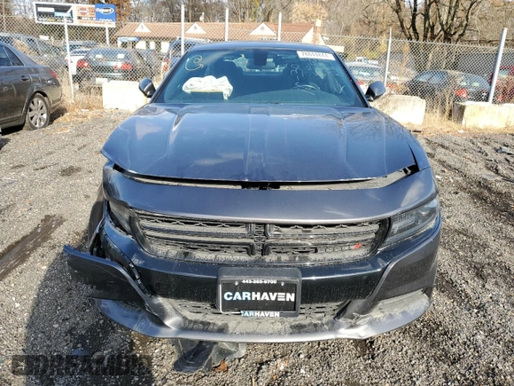2019 Dodge Charger Police with VIN 2C3CDXAG6KH513715, listed as a Copart auction lot 78844844 with 83,828 mi miles and Salvage Title. Bid and sale history available at DreamBid. Image 5.