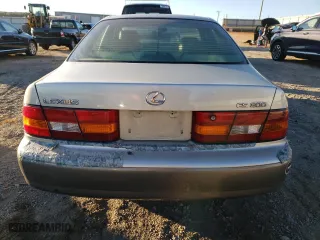 1998 Lexus ES 300 Luxury Sport Sdn with VIN JT8BF28G3W5034576, listed as a Copart auction lot 80007784 with 0 mi miles and Salvage Title. Bid and sale history available at carsss.com. Image 6.