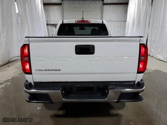 2022 Chevrolet Colorado 2WD Work Truck with VIN 1GCHSBEA5N1234355, listed as a Copart auction lot 85210714 with 29,831 mi miles and Salvage Title. Bid and sale history available at carsss.com. Image 6.