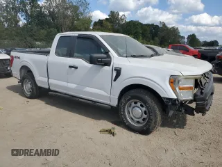 2021 Ford F-150 XL with VIN 1FTEX1EB1MKD60924, listed as a Copart auction lot 71455334 with 13,016 mi miles and Clean title. Bid and sale history available at DreamBid. Image 4.