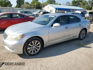 2009 Lexus LS 460 with VIN JTHCL46F795001457, listed as a Copart auction lot 69957804 with 143,649 mi miles and Salvage Title. Bid and sale history available at DreamBid. Image 1.