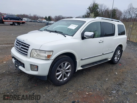 2008 Infiniti QX56 z VIN 5N3AA08C48N911000, wystawiony jako IAAI lot #41875186 z przebiegiem 295 813 mil mil oraz . Historia ofert i sprzedaży dostępna na DreamBid. Obrazek 2.