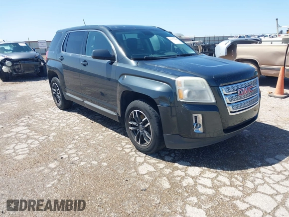 2013 GMC Terrain SLE with VIN 2GKALMEK0D6247436, listed as a IAAI auction lot 41975284 with 128,445 mi miles. Bid and sale history available at carsss.com. Image 1.