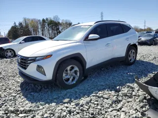2024 Hyundai Tucson SEL with VIN KM8JB3DE1RU281474, listed as a Copart auction lot 49830865 with 7,931 mi miles and Salvage Title. Bid and sale history available at carsss.com. Image 1.