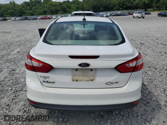 2012 Ford Focus SE with VIN 1FAHP3F2XCL406031, listed as a Copart auction lot 61961385 with 165,343 mi miles and Salvage title. Bid and sale history available at DreamBid. Image 6.