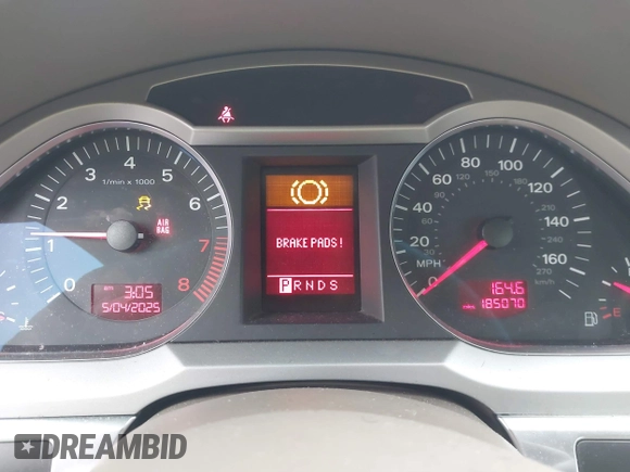 2008 Audi A6 z VIN WAUDH74F38N048282, wystawiony jako IAAI lot #42194163 z przebiegiem 185 070 mil mil oraz . Historia ofert i sprzedaży dostępna na DreamBid. Obrazek 7.