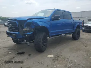 2016 Ford F-150 XLT with VIN 1FTEW1EG6GFA66530, listed as a Copart auction lot 60627435 with 107,242 mi miles and Salvage title. Bid and sale history available at DreamBid. Image 1.