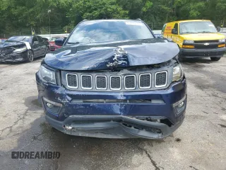 2018 Jeep Compass Latitude with VIN 3C4NJCBB3JT134038, listed as a Copart auction lot 57570015 with 72,610 mi miles and Salvage title. Bid and sale history available at DreamBid. Image 5.