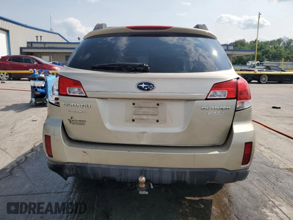 2010 Subaru Outback Premium All-Weather Anniversary with VIN 4S4BRBCCXA3372070, listed as a Copart auction lot 60491595 with 264,928 mi miles and Salvage title. Bid and sale history available at DreamBid. Image 6.