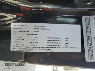 2016 Dodge Grand Caravan SE with VIN 2C4RDGBG5GR362260, listed as a Copart auction lot 55626915 with 70,784 mi miles and Salvage Title. Bid and sale history available at DreamBid. Image 13.