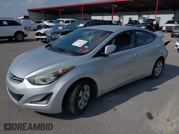 2016 Hyundai Elantra SE with VIN 5NPDH4AEXGH718910, listed as a IAAI auction lot 42336178 with 176,588 mi miles and . Bid and sale history available at DreamBid. Image 2.