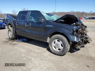 2013 Ford F-150 XL with VIN 1FTFW1EFXDKF73963, listed as a Copart auction lot 52572415 with 0 mi miles and Salvage Title. Bid and sale history available at carsss.com. Image 4.