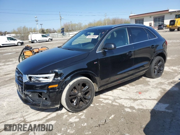 2016 Audi Q3 Prestige z VIN WA1GFCFS2GR003604, wystawiony jako Copart lot #52030605 z przebiegiem 81 541 mil mil oraz Szkoda całkowita • Salvage title. Historia ofert i sprzedaży dostępna na DreamBid. Obrazek 1.