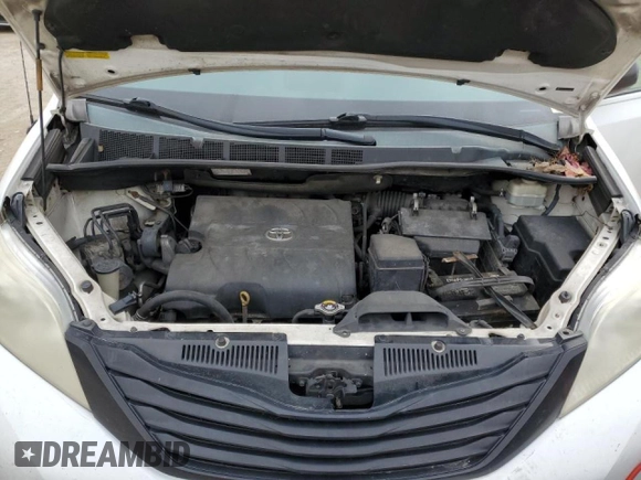 2014 Toyota Sienna L with VIN 5TDZK3DC6ES430935, listed as a Copart auction lot 45877115 with 395,117 mi miles and Salvage Title. Bid and sale history available at carsss.com. Image 13.