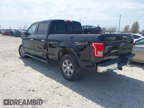 2016 Ford F-150 XLT with VIN 1FTFW1EGXGFD60758, listed as a IAAI auction lot 42060023 with 118,211 mi miles and . Bid and sale history available at carsss.com. Image 3.